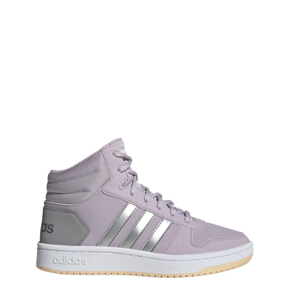 JUNIOR ΑΘΛΗΤΙΚΟ HOOPS  MID ADIDAS ΜΩΒ EE9601