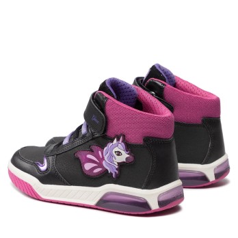 JUNIOR ΜΠΟΤΑΚΙ GEOX ΜΑΥΡΟ J16ASC