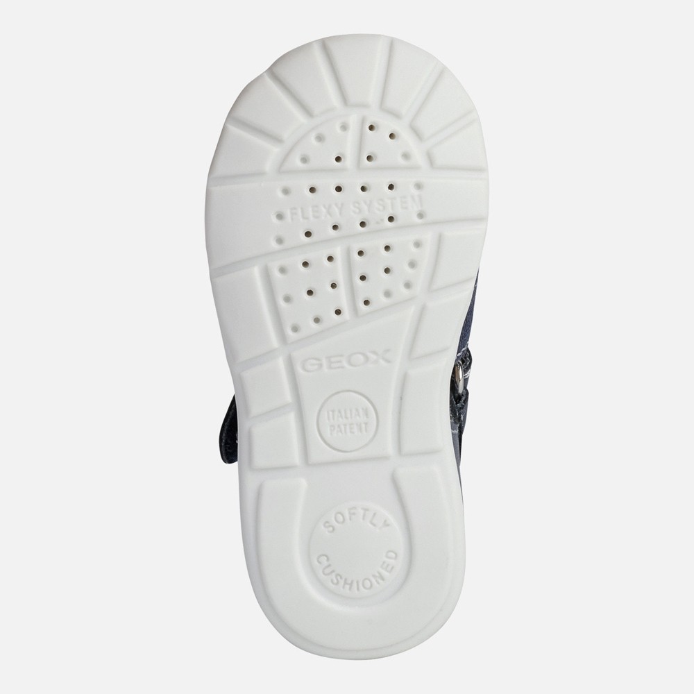 ΒΑΒΥ ΠΑΠΟΥΤΣΟΠΕΔΙΛΟ GEOX ΜΠΛΕ-ΚΟΚΚΙΝΟ B021PC-2