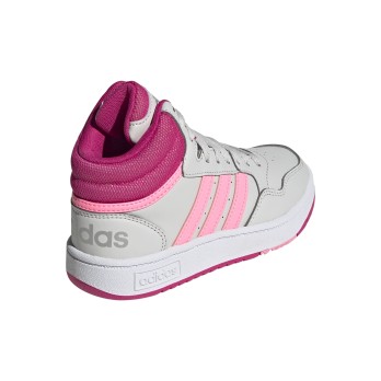 JUNIOR ΑΘΛΗΤΙΚΟ HOOPS  MID ADIDAS ΓΚΡΙ GZ1929