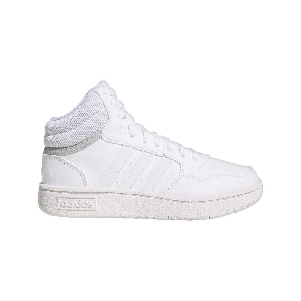 JUNIOR ΑΘΛΗΤΙΚΟ HOOPS  MID ADIDAS ΛΕΥΚΟ GW0401