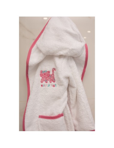 Μπουρνούζι Με Κουκούλα Klotsotiras Kitty Cat...