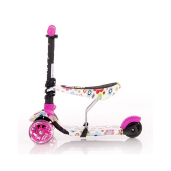 Lorelli Πατίνι Smart Scooter με κάθισμα Pink Flowers 10390020001