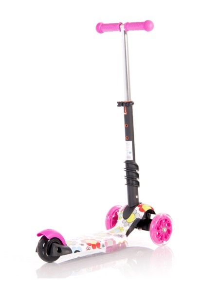Lorelli Πατίνι Smart Scooter με κάθισμα Pink Flowers 10390020001