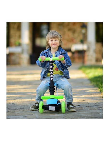 Lorelli Πατίνι Smart Scooter με κάθισμα Pink Flowers 10390020001