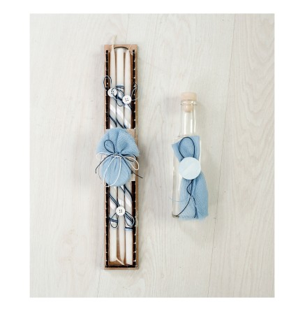 Σετ Βάπτισης Bellissimo Με Θέμα Αερόστατο ΣΚΒ-1079 2