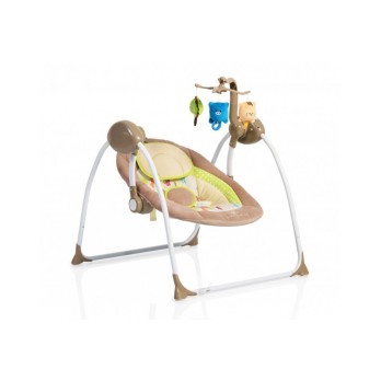 Cangaroo Ρηλάξ Κούνια Swing Plus Cappuccino 3800146247416