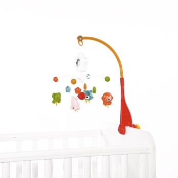 Lorelli Baby Musical Mobile Happy Animals Orange 10310260002