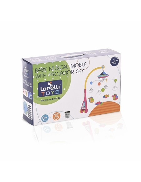 Lorelli Baby Musical Mobile With Projector Sky 1031027