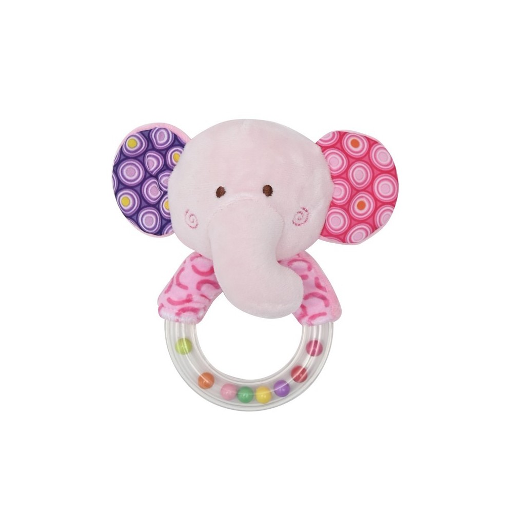 Lorelli Κουδουνίστρα Δαχτυλίδι Elephant Pink 10191360005