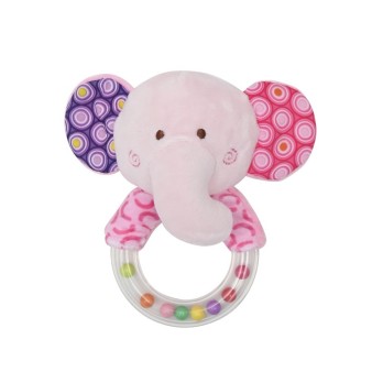 Lorelli Κουδουνίστρα Δαχτυλίδι Elephant Pink 10191360005