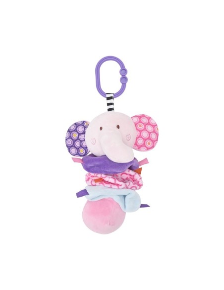 Lorelli Κουδουνίστρα με Δόνηση Elephant Pink 10191390005