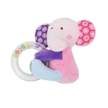 Lorelli Κουδουνίστρα Δαχτυλίδι Elephant Pink 10191370005
