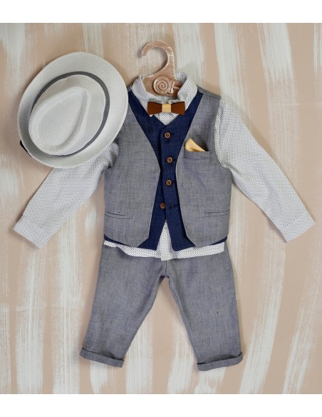 Βαπτιστικό Κοστούμι Lollipop K-539