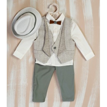 Βαπτιστικό Κοστούμι Lollipop K-531