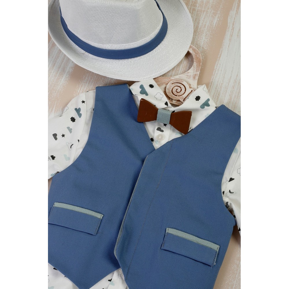 Βαπτιστικό Κοστούμι Lollipop K-534