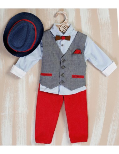 Βαπτιστικό Κοστούμι Lollipop K-538