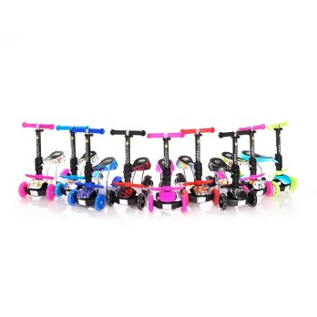 Lorelli Πατίνι Smart Scooter με κάθισμα Pink Flowers 10390020001