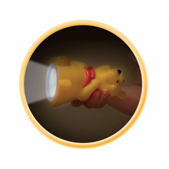 Παιδικό Φωτιστικό Κομοδίνου Και Φακός Ango Winnie Pooh 65102