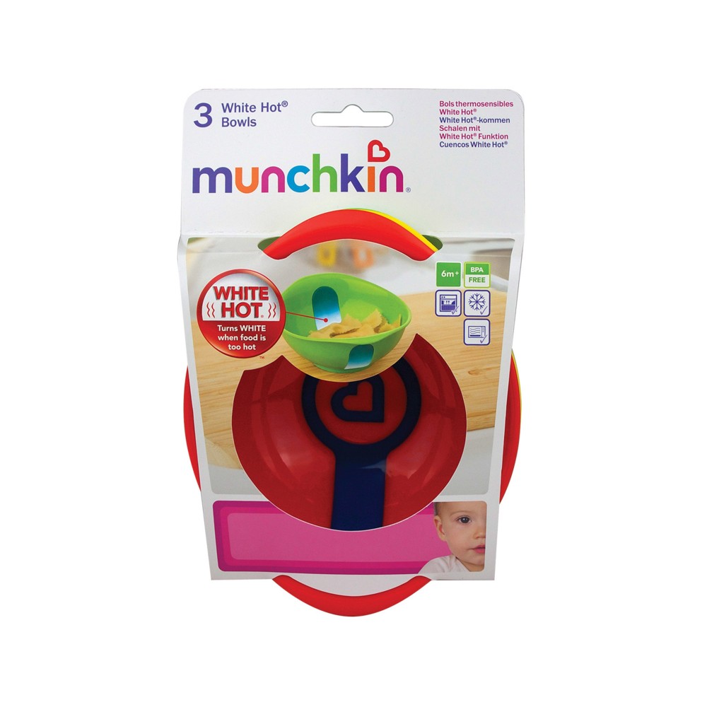 Munchkin Μπολ White Hot με Ένδειξη Θερμότητας...