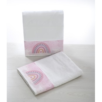 Σετ Βάπτισης 5 Τεμαχίων Bellissimo Με Θέμα Ουράνιο Τόξο ΣΚΒ-2253