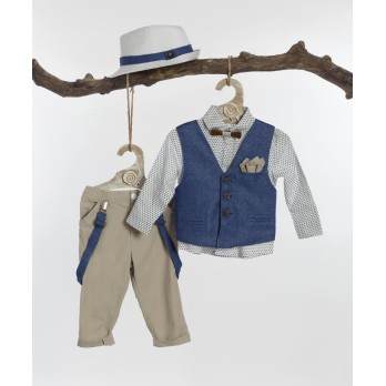 Βαπτιστικό Κοστούμι Lollipop K-680