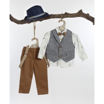 Βαπτιστικό Κοστούμι Lollipop Κ-697