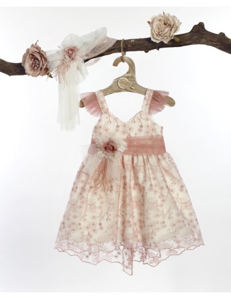 Βαπτιστικό Φόρεμα Lollipop Φ-582