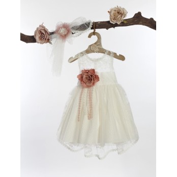 Βαπτιστικό Φόρεμα Lollipop Φ-586