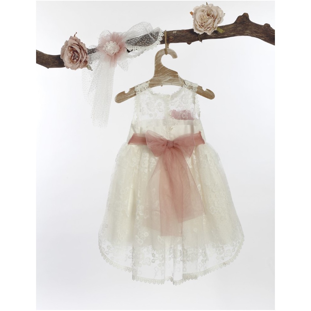 Βαπτιστικό Φόρεμα Lollipop Φ-586