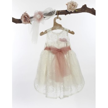 Βαπτιστικό Φόρεμα Lollipop Φ-586