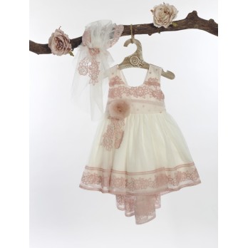 Βαπτιστικό Φόρεμα Lollipop Φ-587