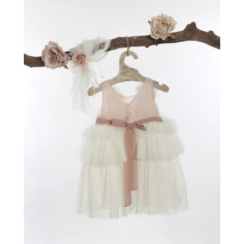 Βαπτιστικό Φόρεμα Lollipop Φ-589