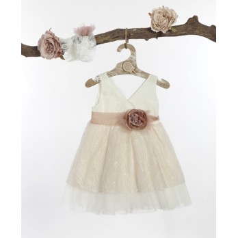 Βαπτιστικό Φόρεμα Lollipop Φ-591