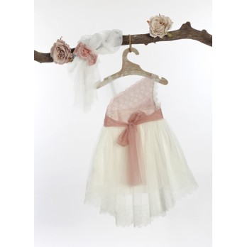 Βαπτιστικό Φόρεμα Lollipop Φ-592