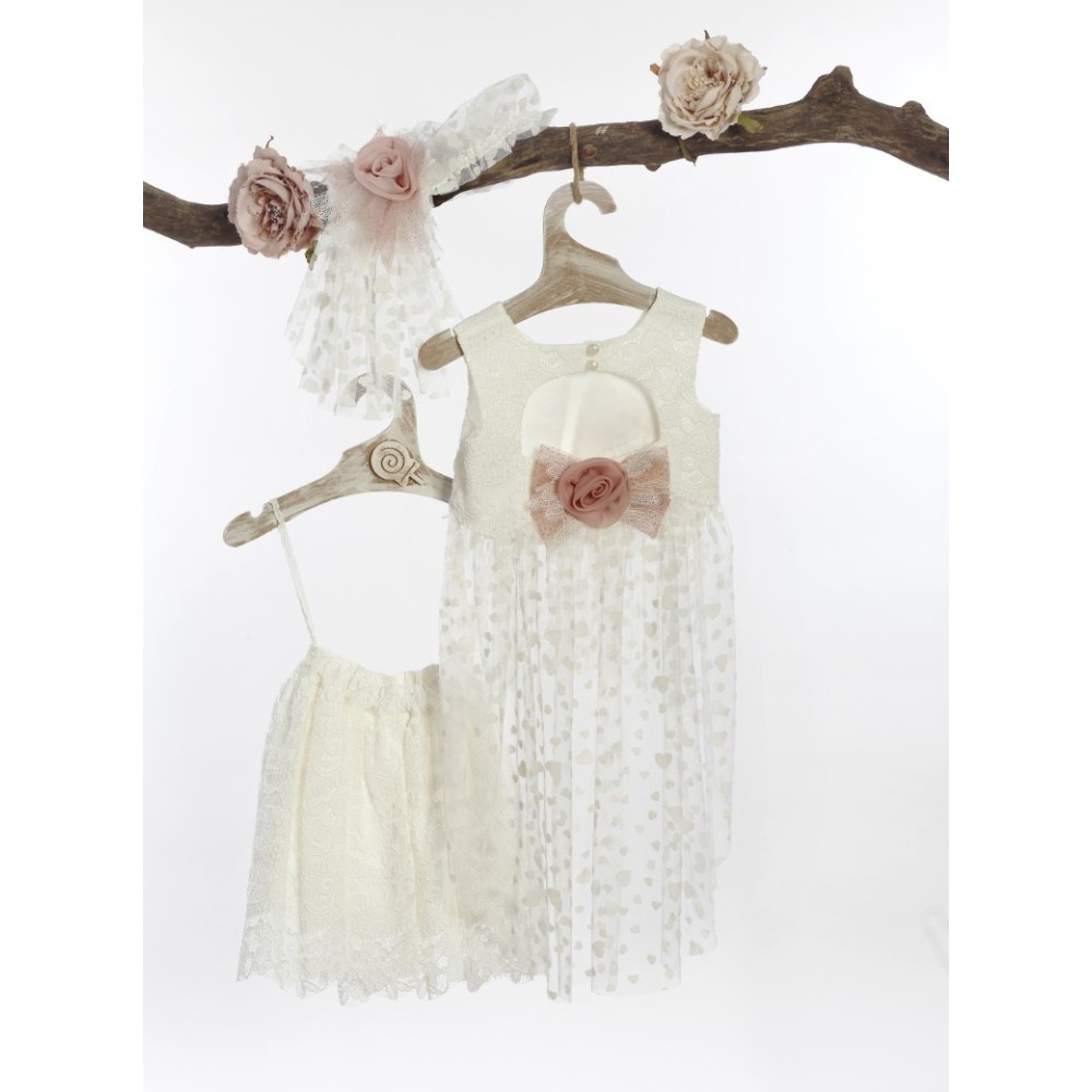 Βαπτιστικό Φόρεμα Lollipop Φ-597