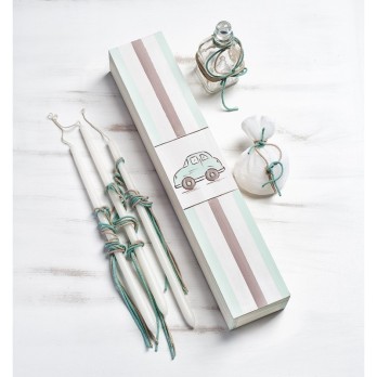 Κουτί Συσκευασίας Σετ Βάπτισης Παρίσης Αυτοκίνητο ΖΚΣ339-181