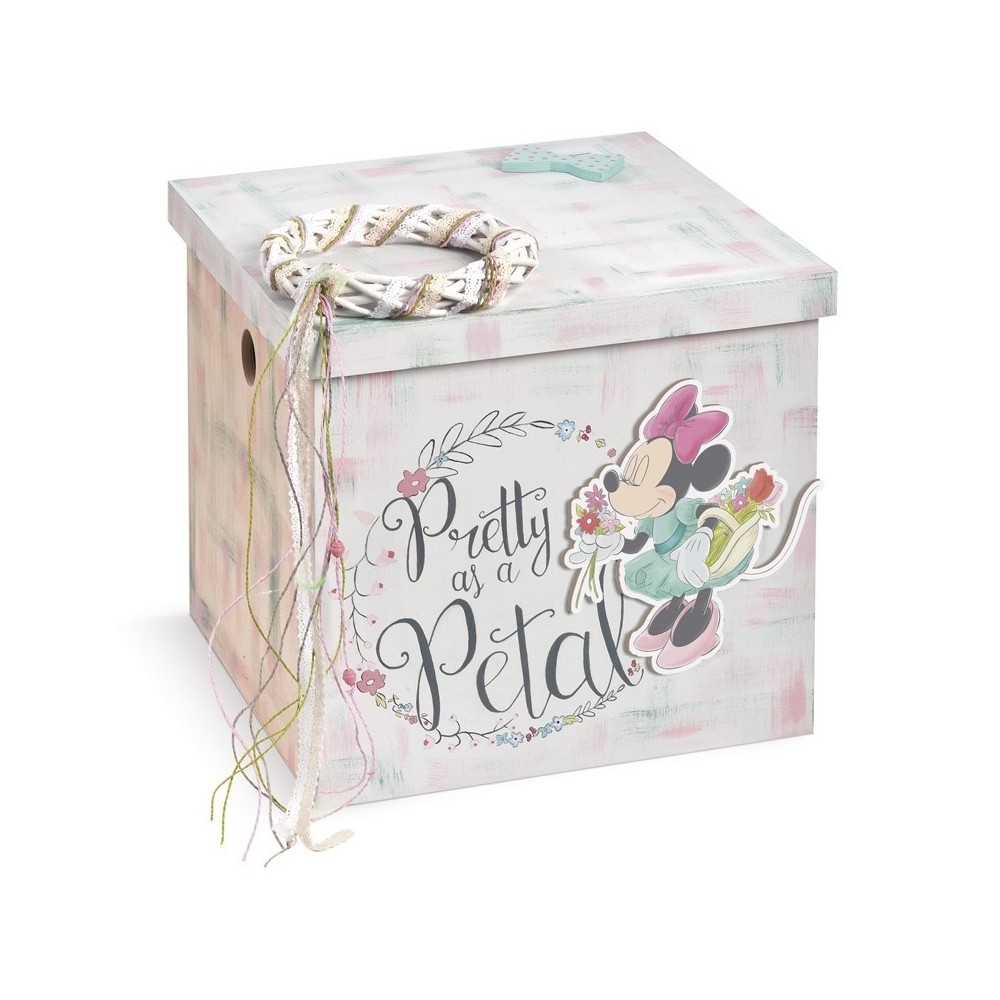 Κουτί Βαπτιστικών Disney Minnie Pretty As Petal Ν160