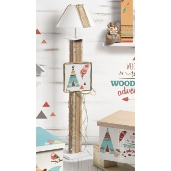 Φωτιστικό - Λαμπάδα Βάπτισης Παρίσης Ζωάκια Του Δάσους ΖΛΚ405