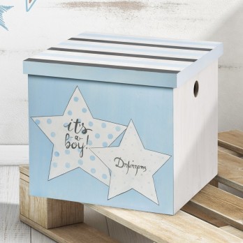 Κουτί Βαπτιστικών Παρίσης Αστέρι Αστερόσκονη ΖΚ420