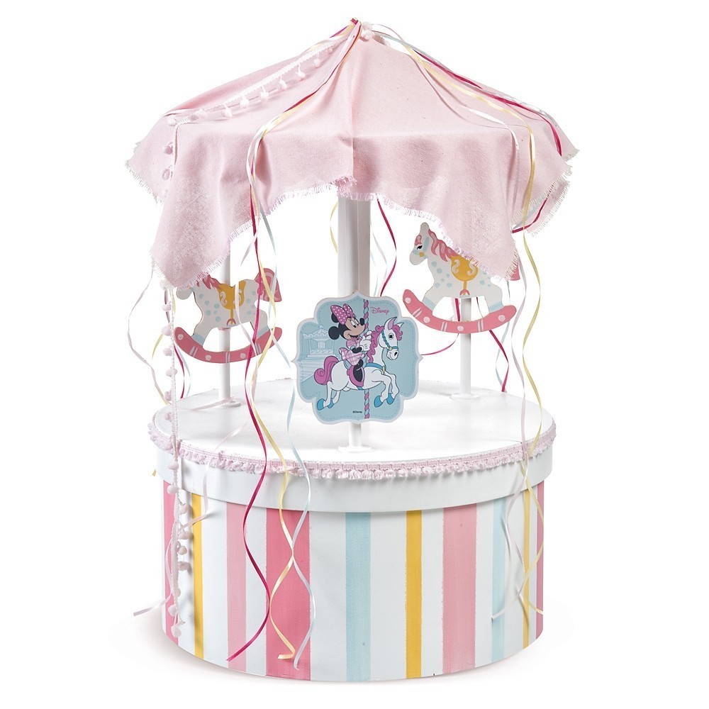 Κουτί Βαπτιστικών Disney Minnie Carousel Ν184