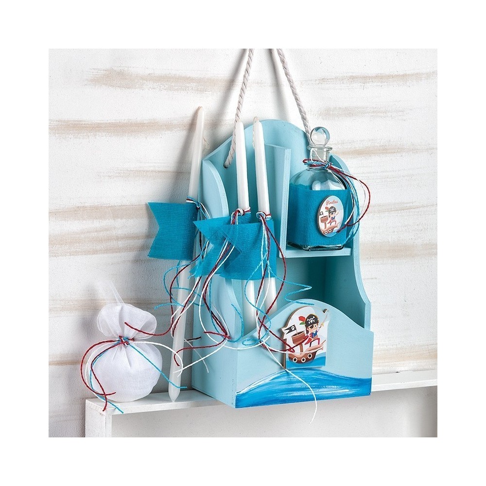 Κρεμαστή Συσκευασία Με 3 Κεριά, Σαπούνι Και Μπουκάλι...