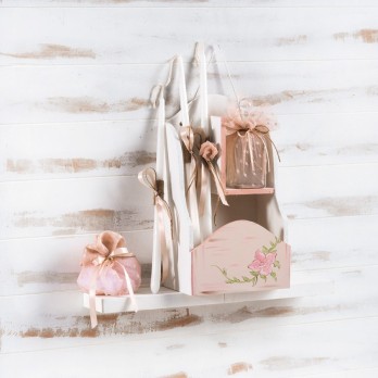 Σετ Λαδιού Βάπτισης Παρίσης Λουλούδια Μικρές Κυρίες ΖΚΡ110