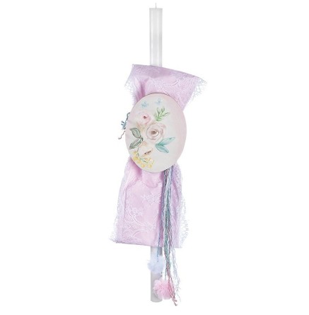 Σετ Βάπτισης Παρίσης Λουλούδια Με Κουτί Βάπτισης - Σεκρετέρ 2