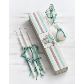 Σετ Βάπτισης Παρίσης Βόλτα Στη Ρώμη Με Βέσπα Με Κουτί Βαπτιστικών Βέσπα