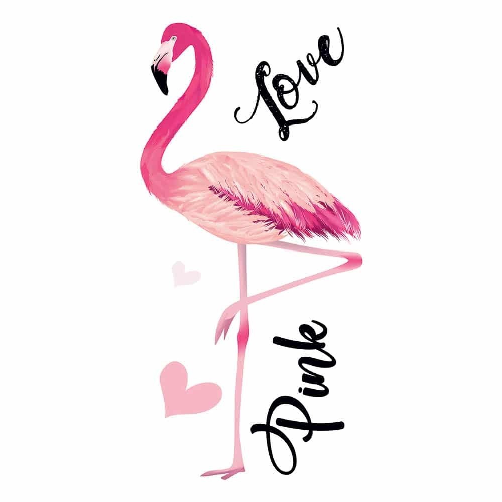 Αυτοκόλλητα Βινυλίου Για Τοίχο Ango Flamingos...