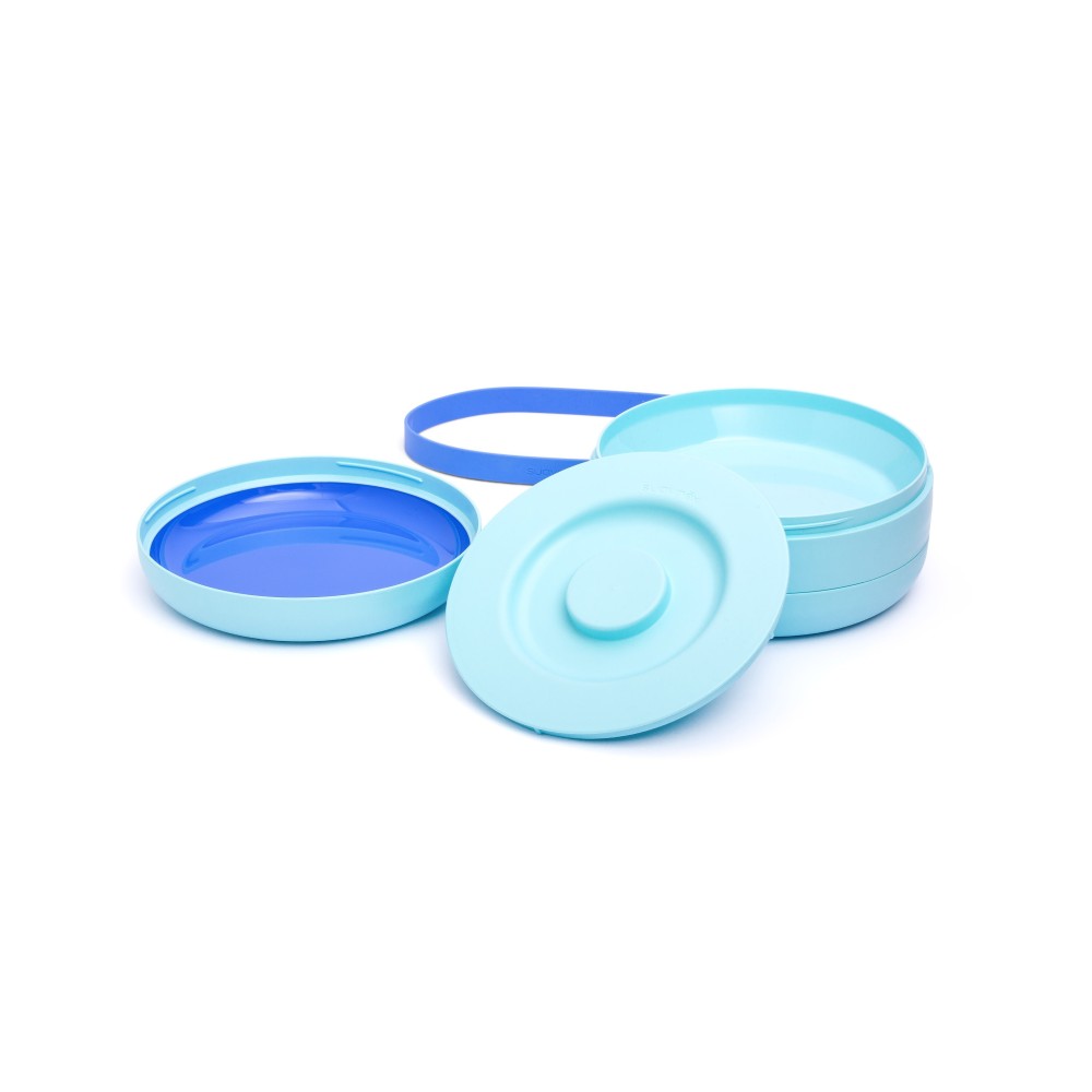 Suavinex Πιάτα Φαγητού Booo Σιέλ-Μπλε 8426420040228 2