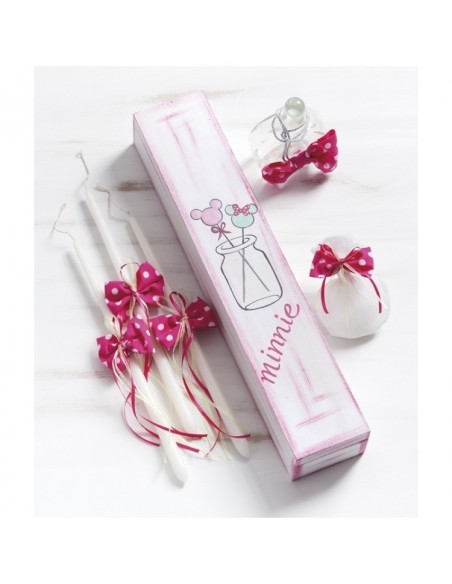 Σετ Βάπτισης Disney Minnie Cupcakes