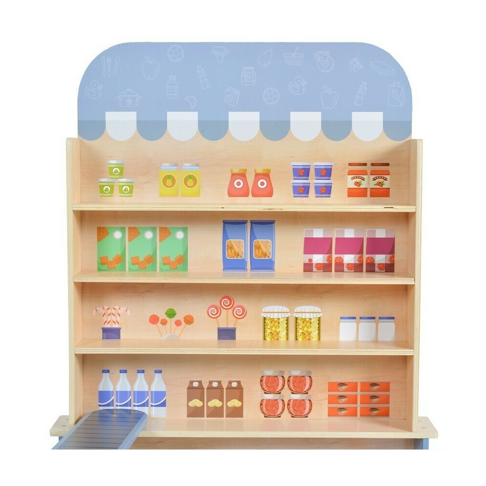 Παιδικό Ξύλινο Παιχνίδι Supermarket Ecotoys...