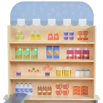 Παιδικό Ξύλινο Παιχνίδι Supermarket Ecotoys 4426 3800146223137